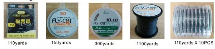 12 WEAVE FISHING LINES PACKAGE