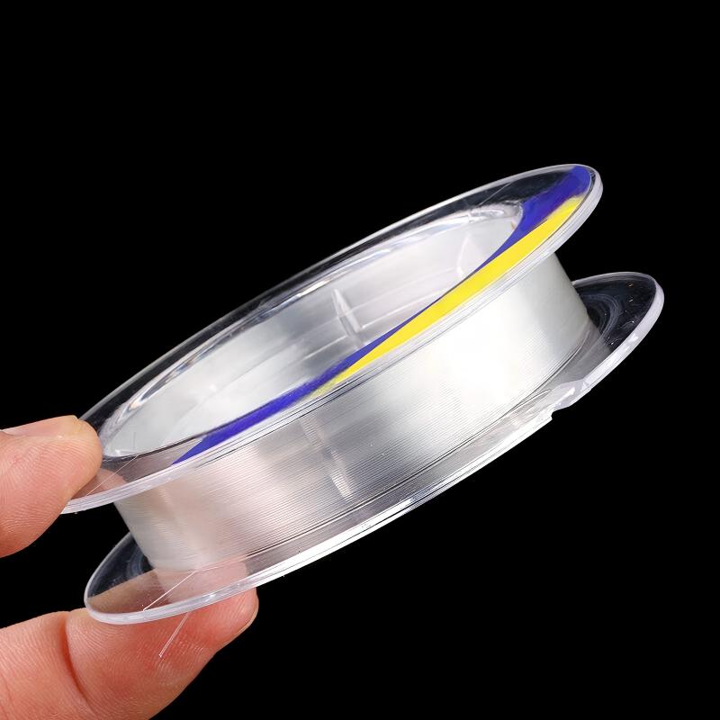 100% Pure Fluorocarbon Carbon Fishing Line, Fast Sinking, Abrasion Resistance, Straight Tensile Strength, High Cost Performance For Saltwater & Freshwater Fishing