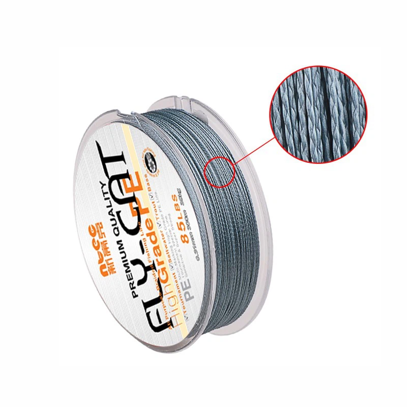 Customizable PE Braided Line High Tensile Strength Polyethylene Braided factory