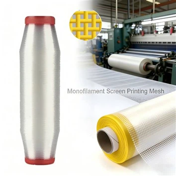 High Strength Nylon/Polyester Monofilament Yarn For Weaving & Screen Printing Mesh