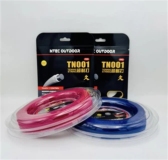 NTEC TN001 Pro Tennis String | Nylon/Polyester Monofilament | 12m/200m Durable Tennis Racket String